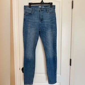 Old Navy Women's Super Skinny High Rise Jeans in Blue